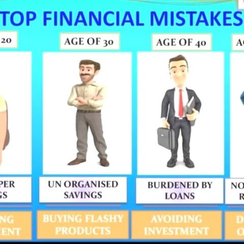 COMMON MISTAKES IN FINANCIAL PLANNING